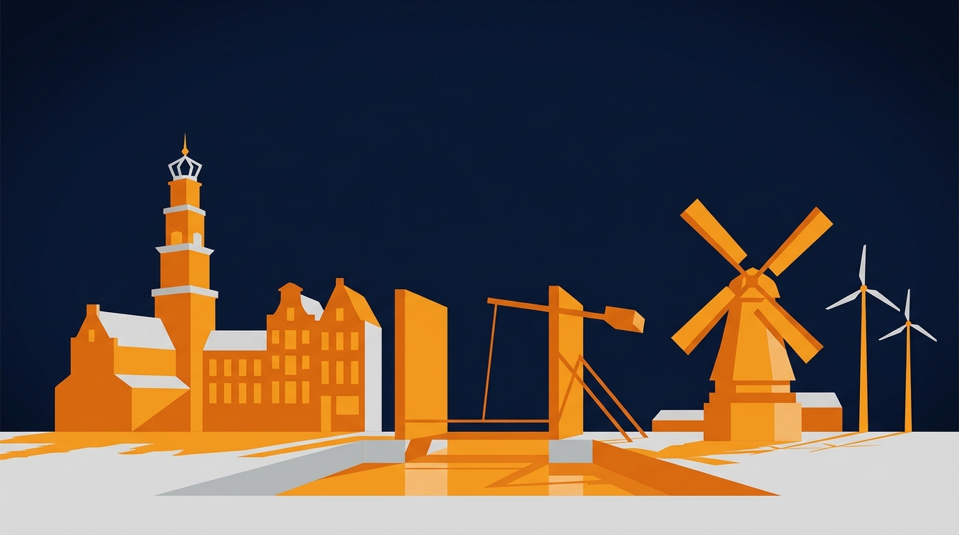 Amsterdam skyline