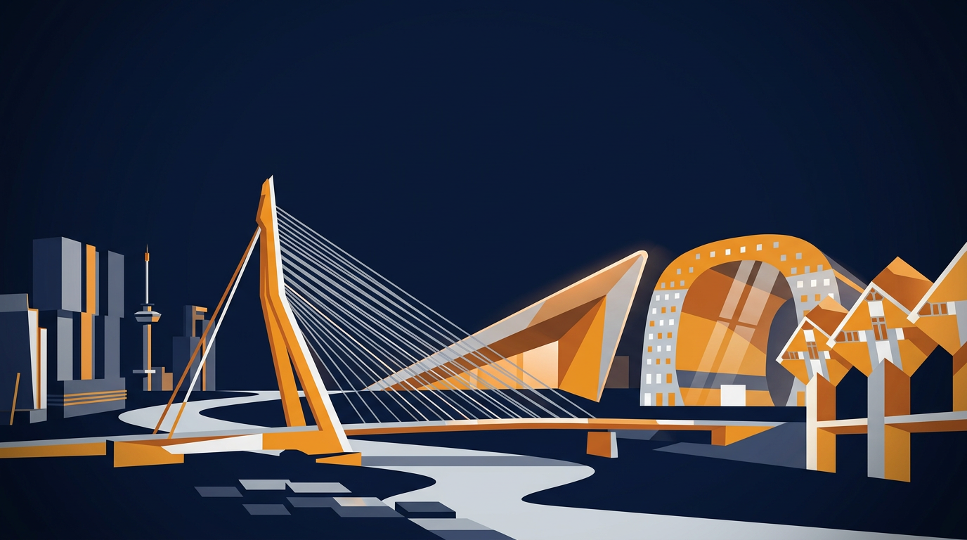 Rotterdam skyline